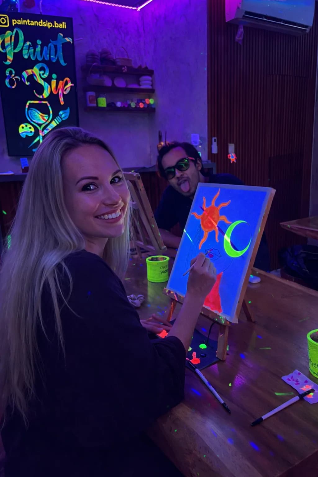 The Neon Canvas Experience In Ubud