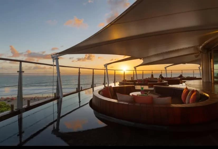 Double Six Rooftop Sunset Bar at Double Six Luxury Hotel Seminyak