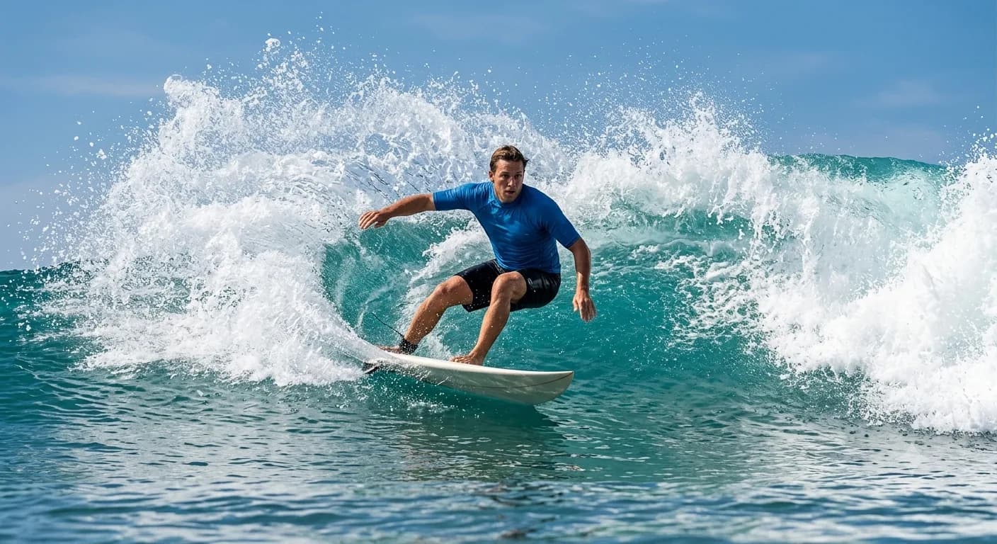 Modern Surf Lesson In Seminyak