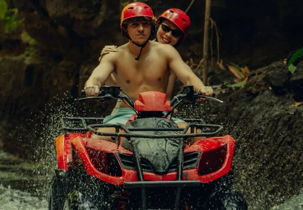 Thrilling 60 Minutes Tandem ATV Jungle Ride
