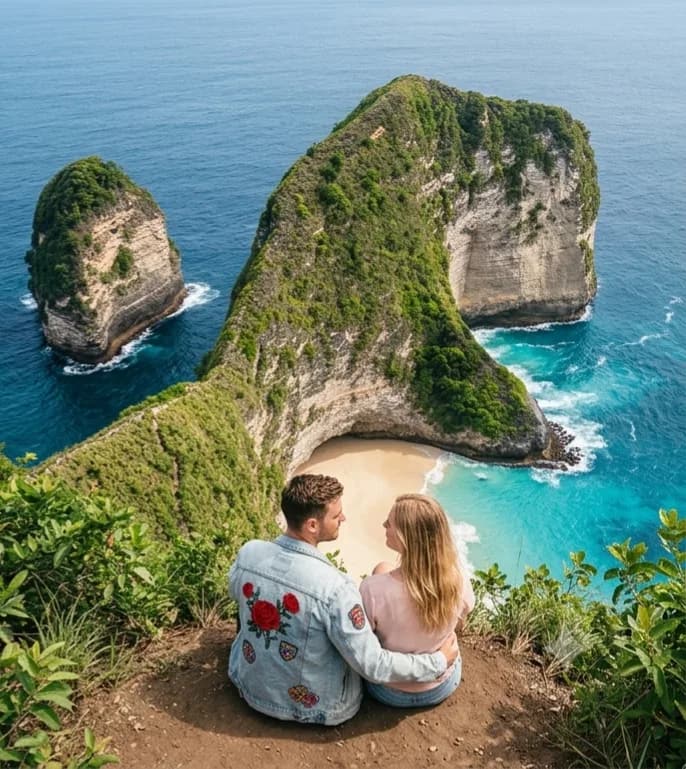 West Nusa Penida Tour & Canoe Snorkeling Experience