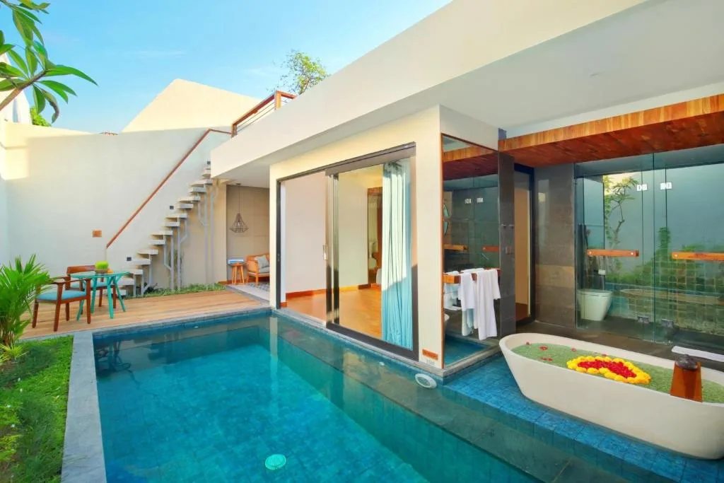 One Bedroom Villa with Private Pool and Bthtub