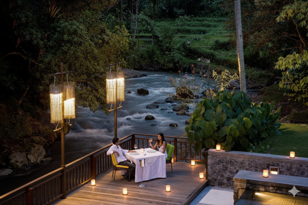 THE SAMAYA UBUD BALI / SWEPT AWAY RESTAURANT
